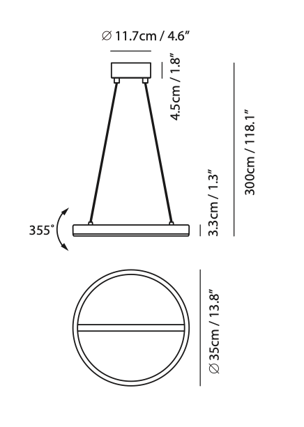 Solis Small Pendant