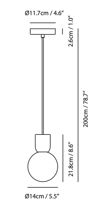 Manor Glo Medium Pendant