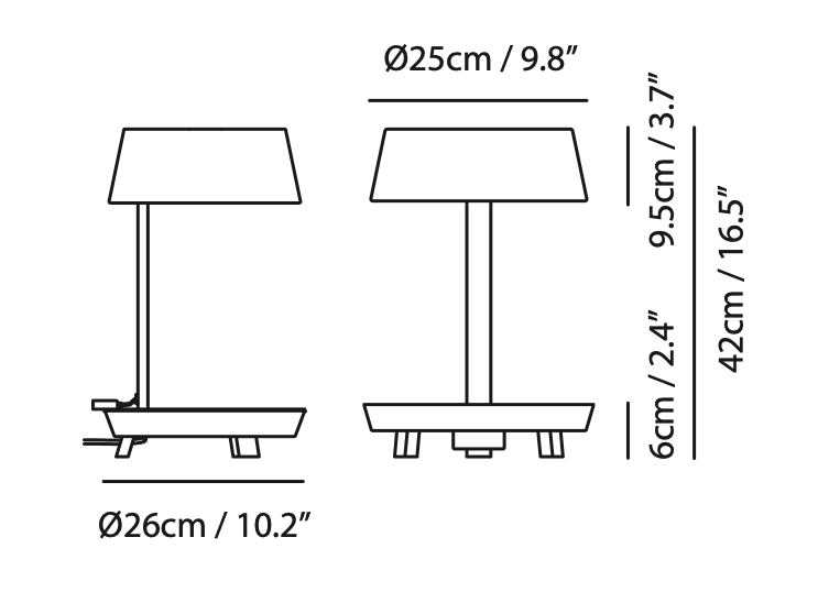 Karry Mini Table Lamp