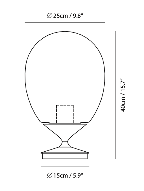 Mis LED Large Table Lamp