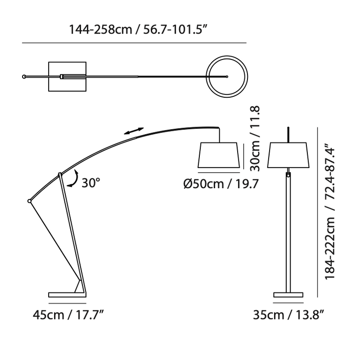Arker Mega Floor Lamp
