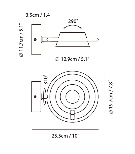 Pol Ring Wall Lamp