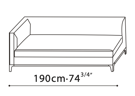 Crescent RAF 111" Sectional