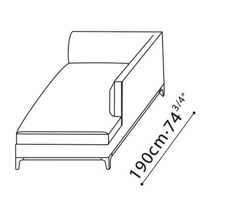 Crescent RAF 111" Sectional