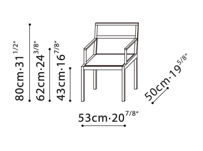 Baiana Chair (With Arms)