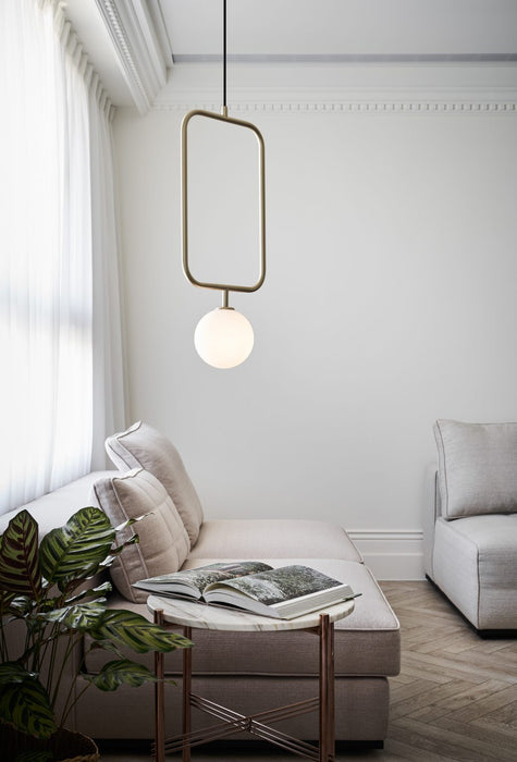 Circ Single Large Pendant