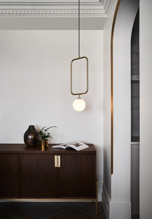 Circ Single Small Pendant