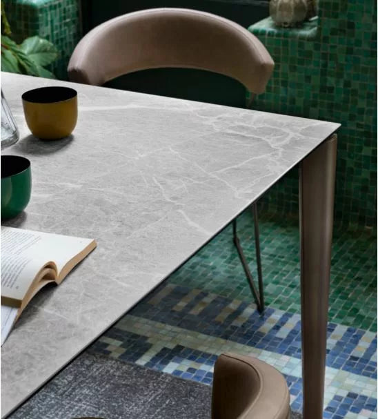 Band Metal 63" Extendable Table