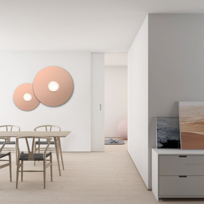 Ola 12 Disc Flush Lamp