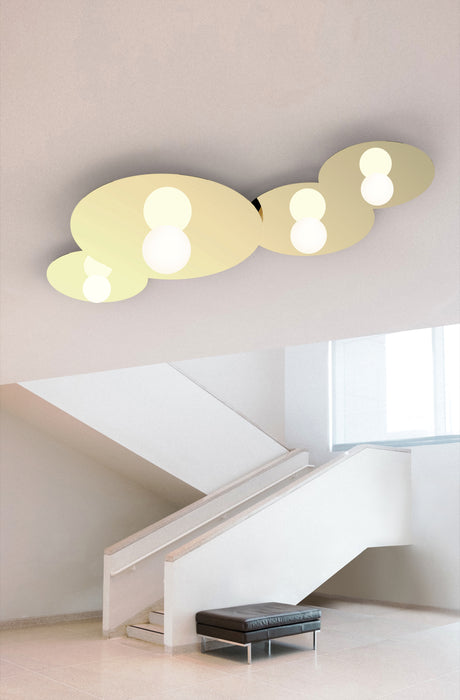 Ola 12 Disc Flush Lamp