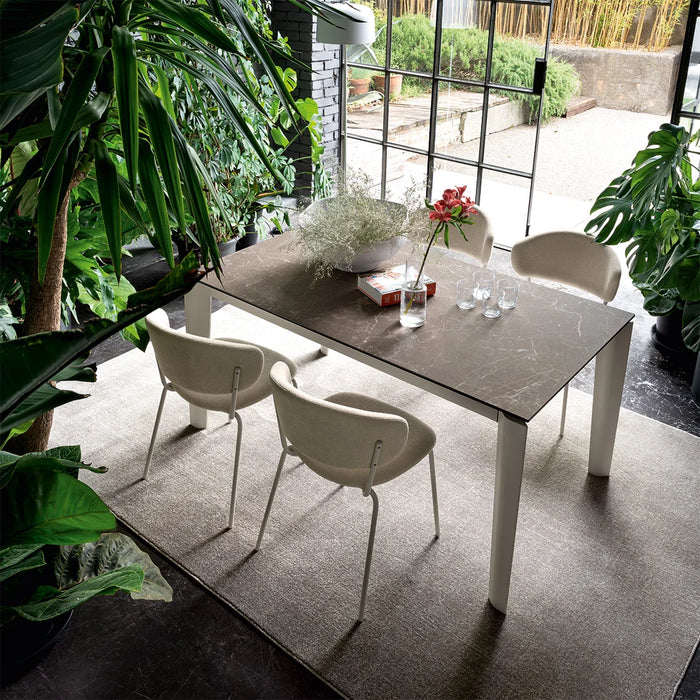 Band Metal 63" Extendable Table
