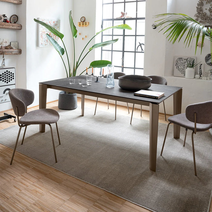 Band Metal 63" Extendable Table