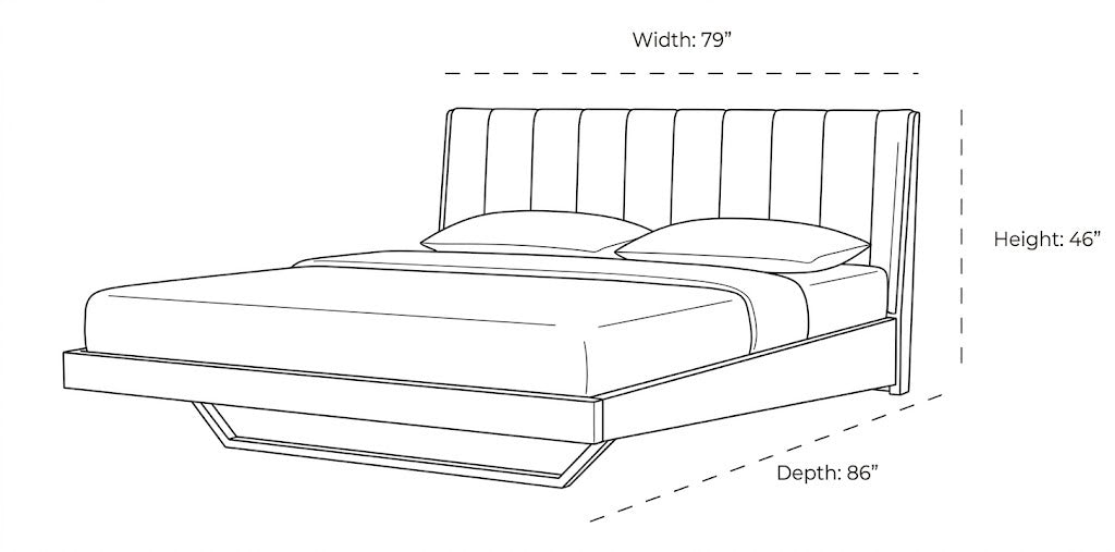 Perl King Bed