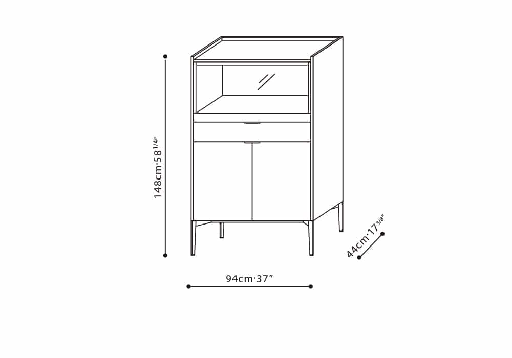Matrix Tall Cabinet