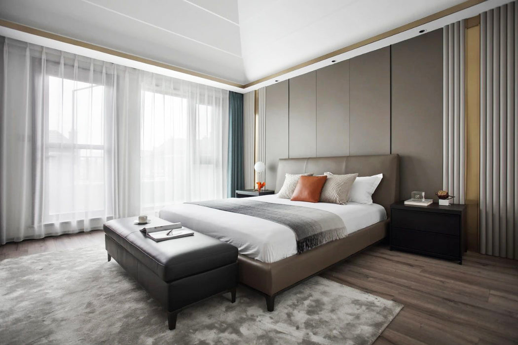 Crescent King Bed