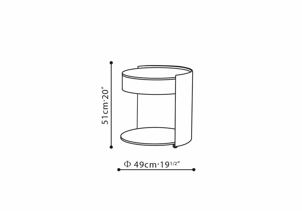 Harmon Side Table w/ Drawer