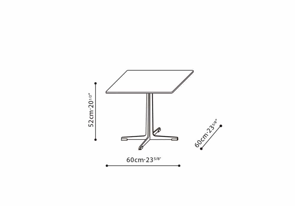 Vary Side Table (Square)