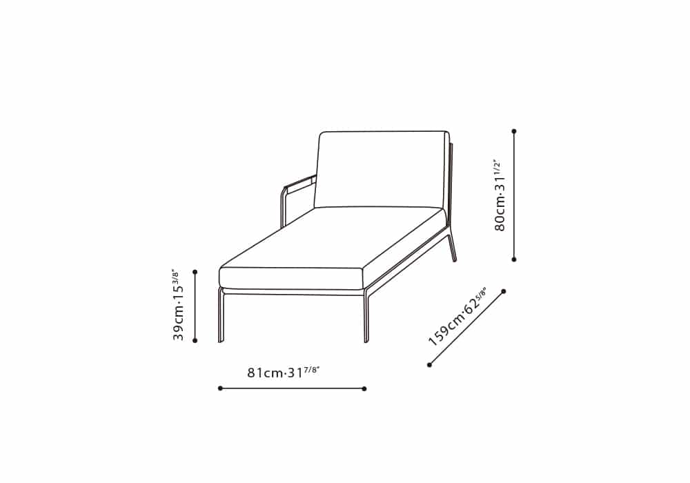 Austen Lounger LAF