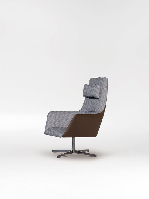Qing Hi Back Lounge Chair (Swivel)