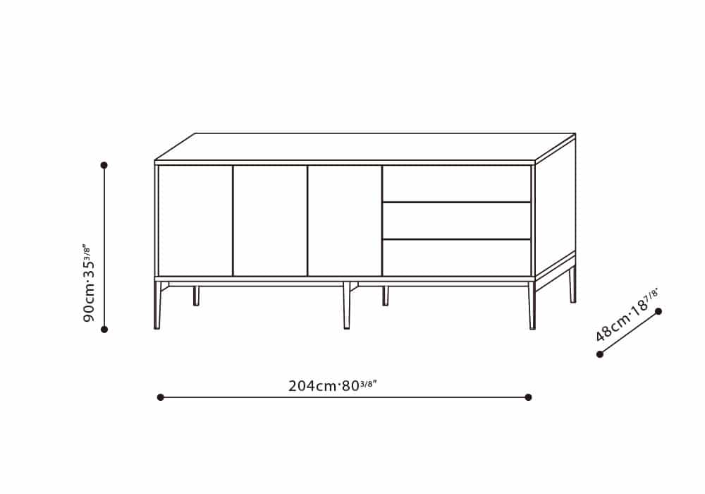 Pixel Cabinet 80" Tall