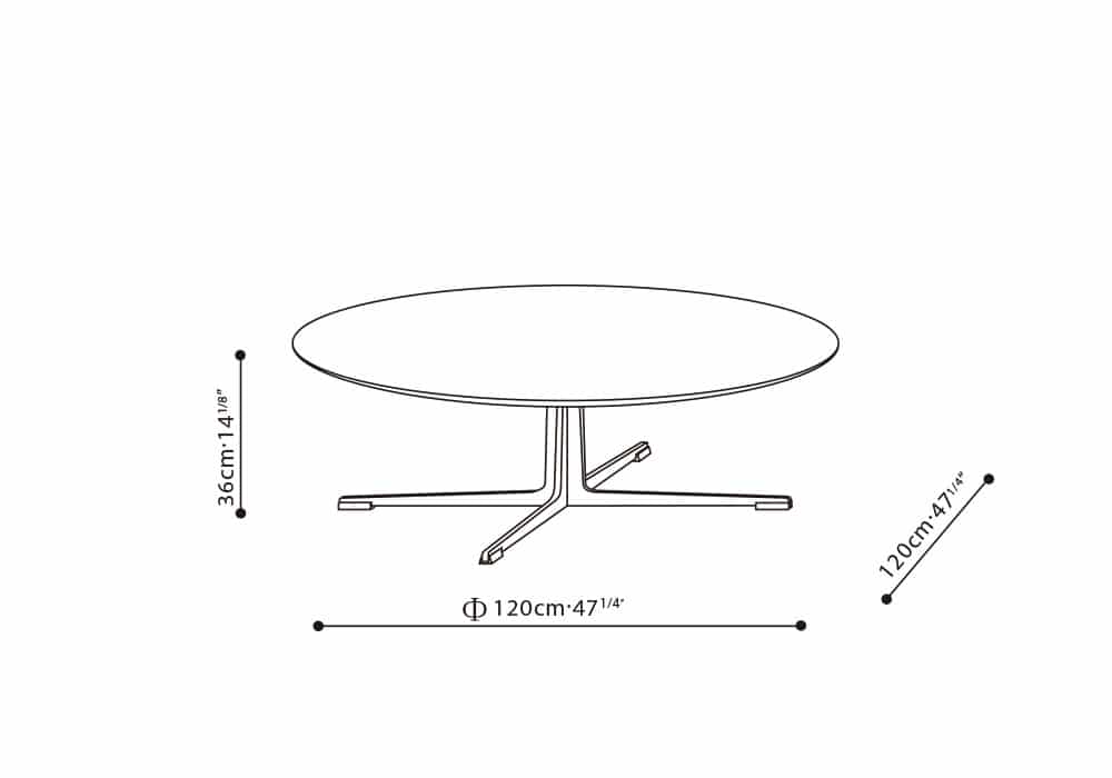 Vary Coffee Table (Round)