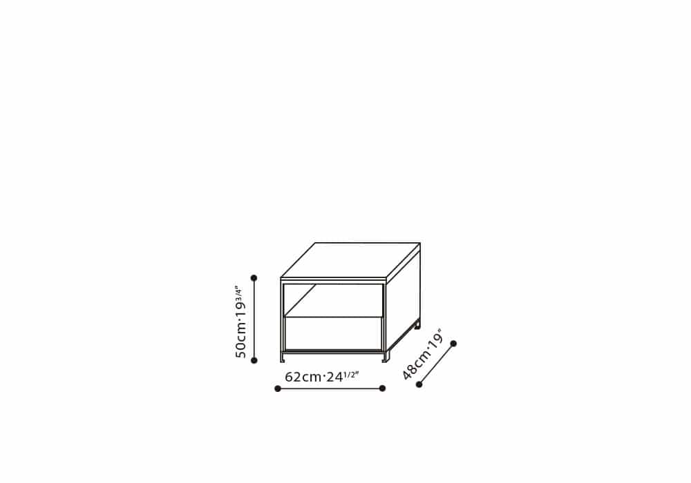 Max One Drawer Cabinet