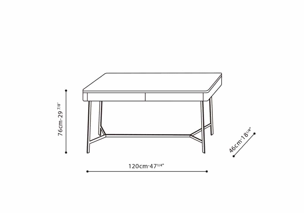 Witty 47" Desk