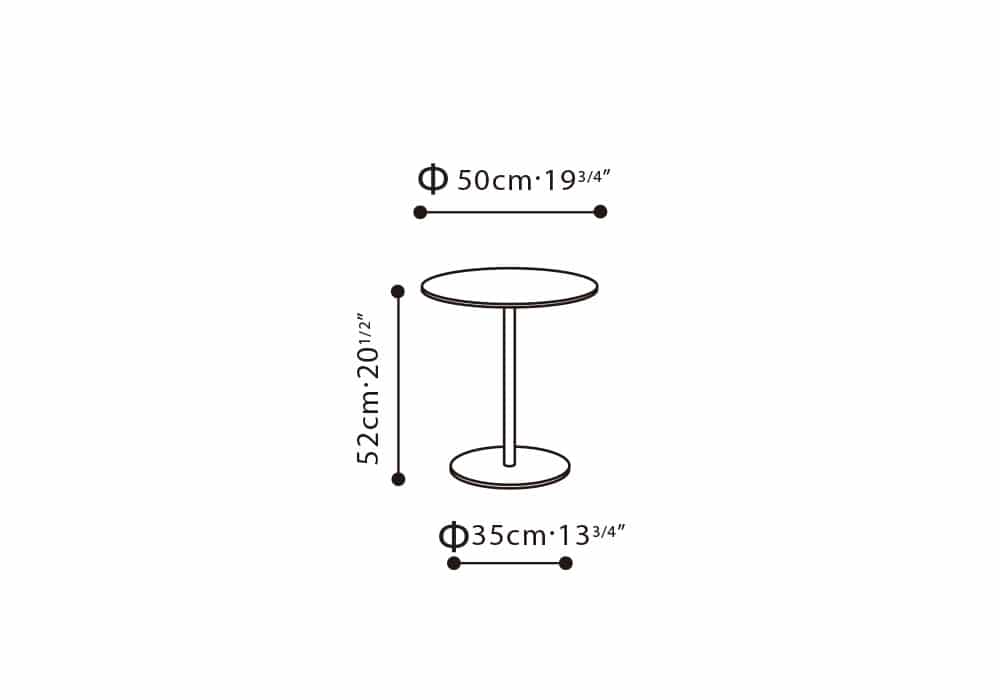 Hanna Side Table (Round)