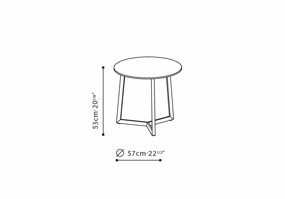 Teri Side Table (Large Round)