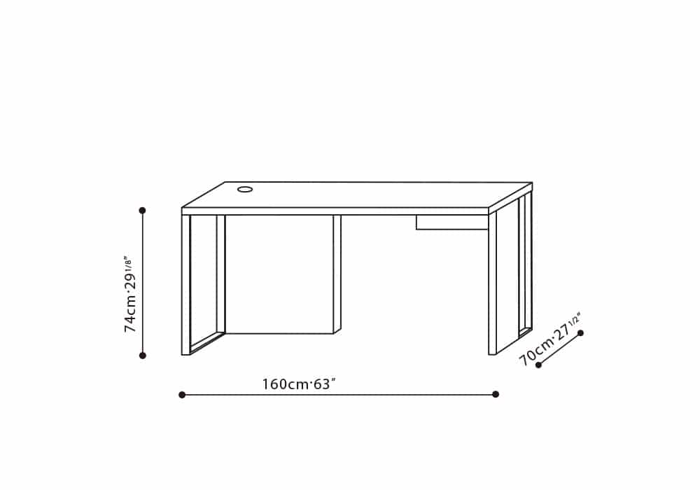 Time Desk 63"